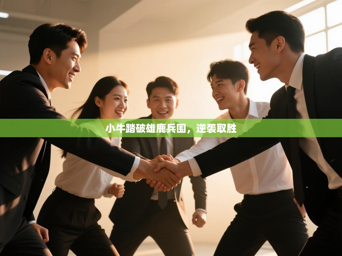 小牛踏破雄鹿兵围，逆袭取胜  第2张