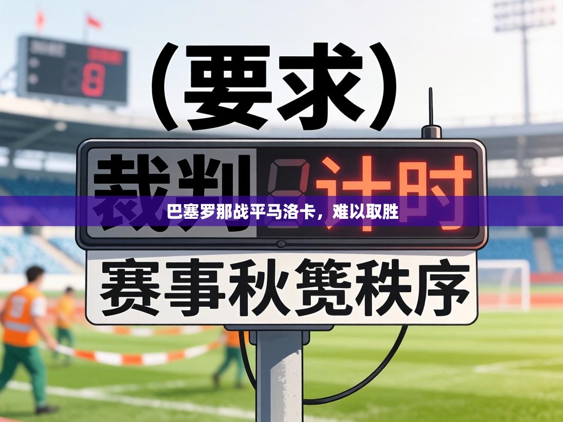 巴塞罗那战平马洛卡,难以取胜 第1张